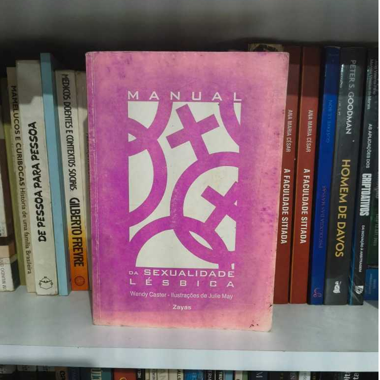 LIVRO MANUAL DA SEXUALIDADE LÉSBICA - WENDY CASTER (LEIA A DESCRIÇÃO)
