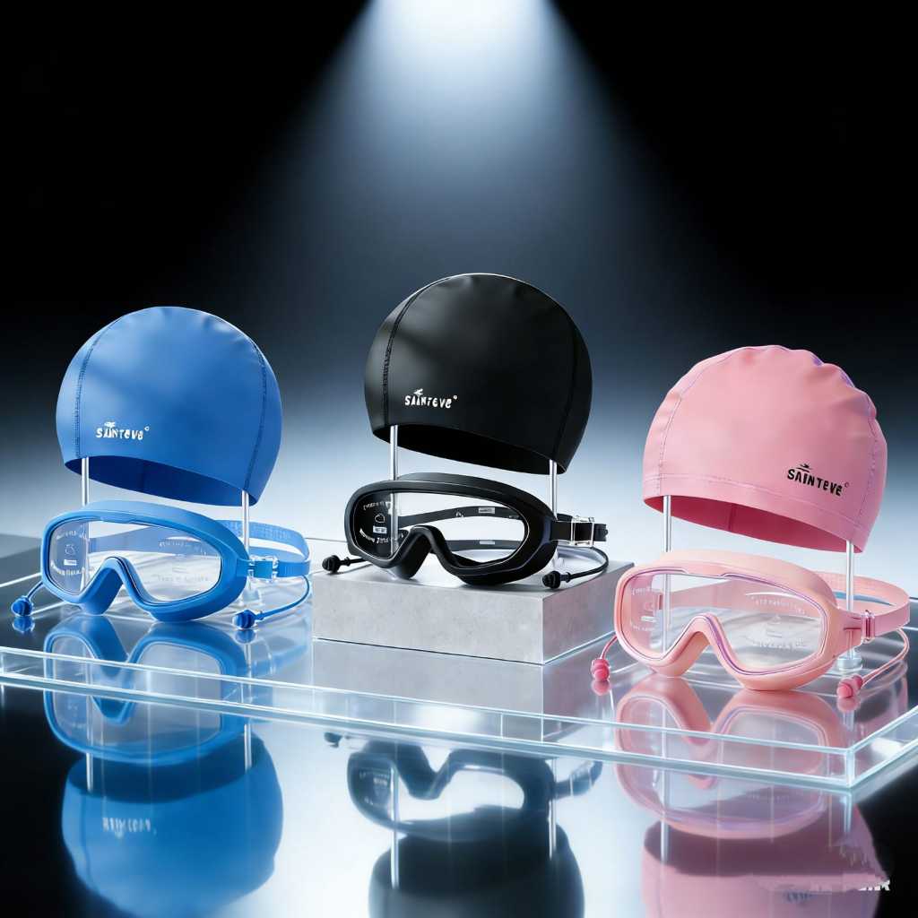 Conjunto de Óculos de Natação Adulto + Touca em PU | Conforto e Durabilidade em Oferta na Shopee