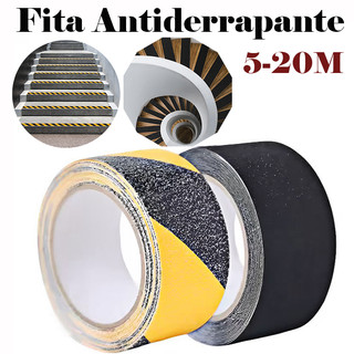 Fita Antiderrapante Fita Fosca Adesivo Forte Resistente ao Desgaste Fita de Advertência Impermeável para Piso Banheiro