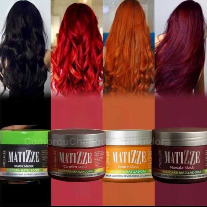 Tonalizante Efeito 100% Natural Sem Química 300g Super Resultado Rende 3x Mais MATIZZE Hidralise em Oferta na Shopee