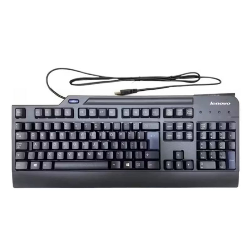 Teclado Lenovo corporativo USB - PADRÃO BRASILEIRO Ç + MOUSE USB GENÉRICO