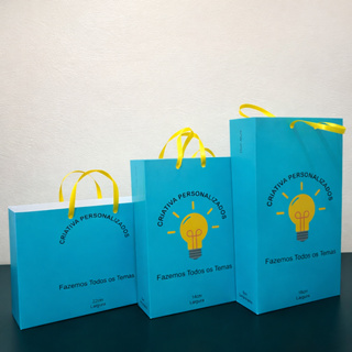 Sacolinha Surpresa Personalizada Grande Festa Infantil | Lembrancinha Aniversário TODOS OS TEMAS em Oferta na Shopee