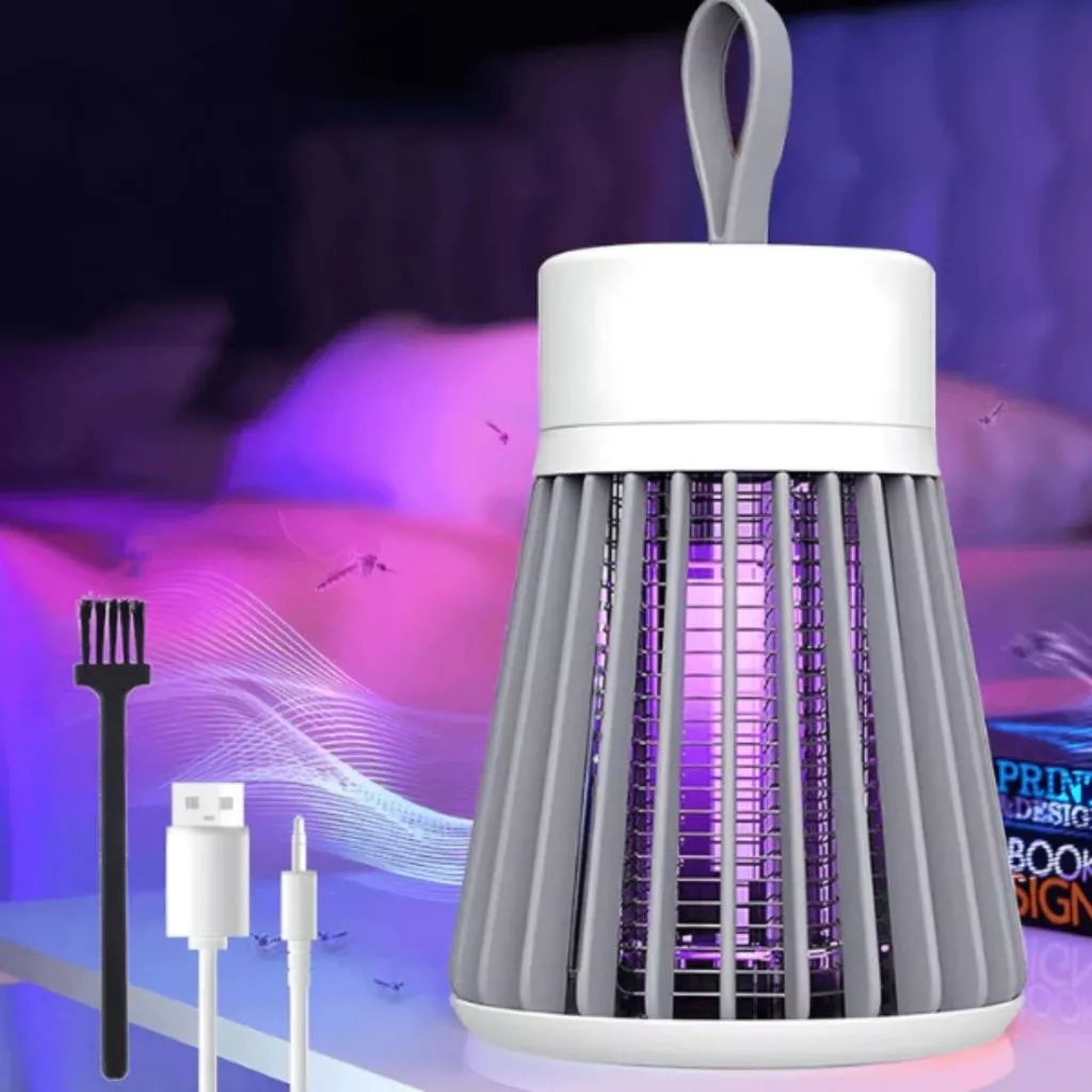 Mosquiteiro Repelente Armadilha Uv Led Dengue Zika Elétrico Lâmpada abajur mata mosquito