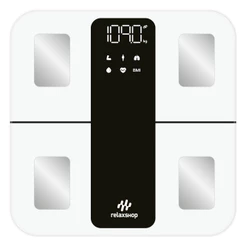 Balança Bioimpedância Smart Relax Digital 25 Análises Corporais 4 Eletrodos Inteligente