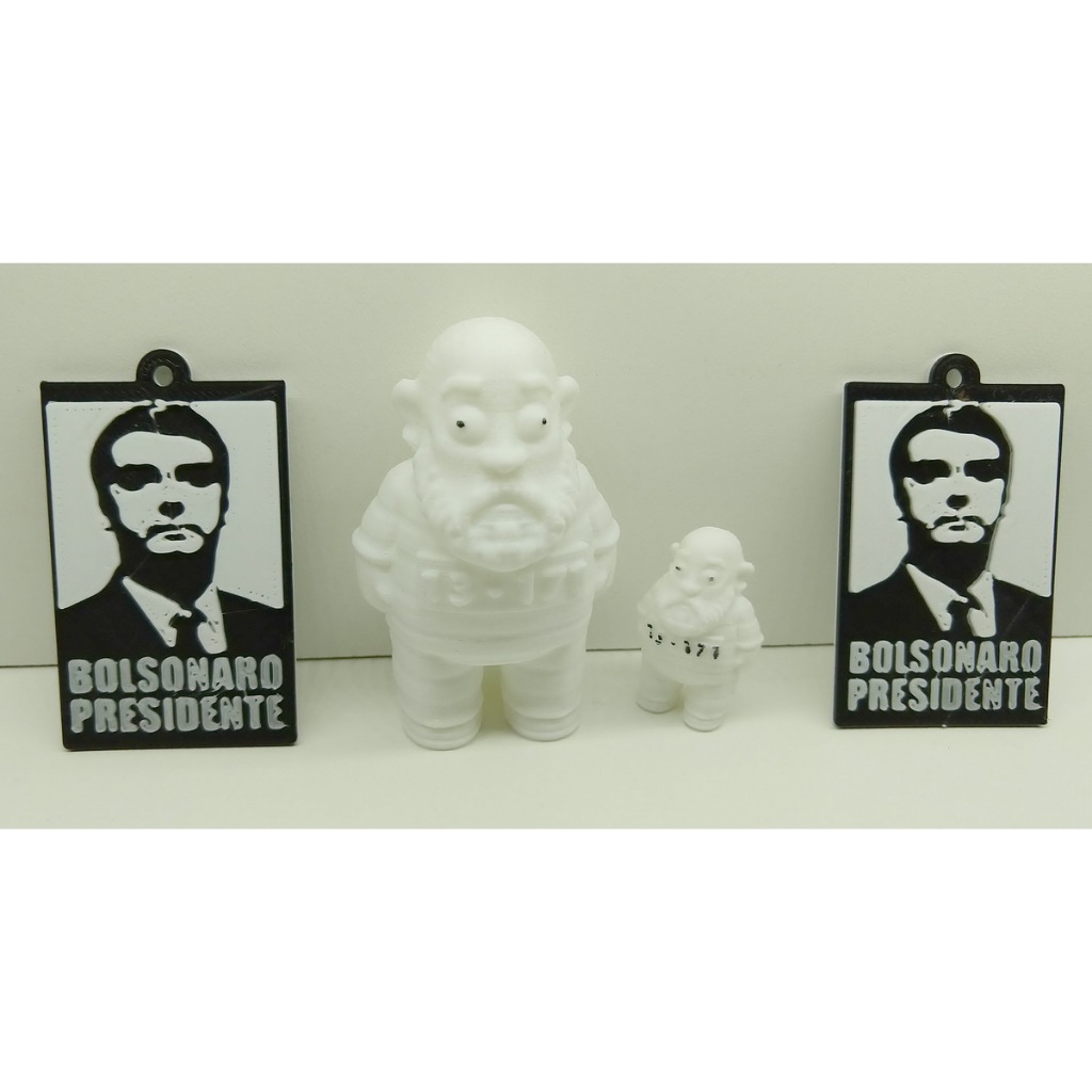 Chaveiro Bolsonaro Presidente - impresso em 3D - RECEBA RAPIDO!