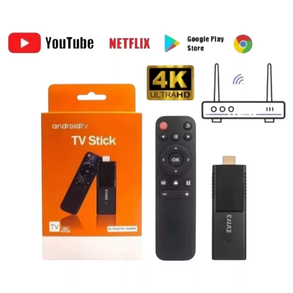 TV Stick Android | Transforme sua TV em Smart TV | Wi-Fi | HDMI em Oferta na Shopee