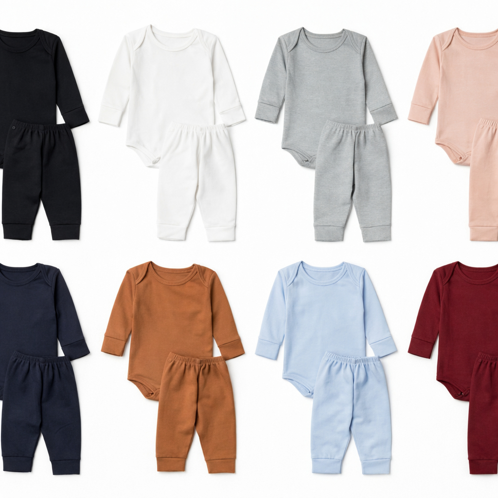 Conjunto Térmico Infantil Baby Unisex Segunda Pele Blusa + Calça Inverno Confortável