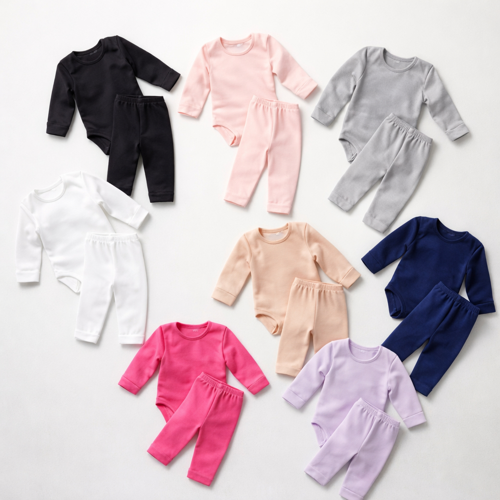 Conjunto Térmico Feminino Infantil Bebe Segunda Pele Blusa + Calça Inverno Confortável
