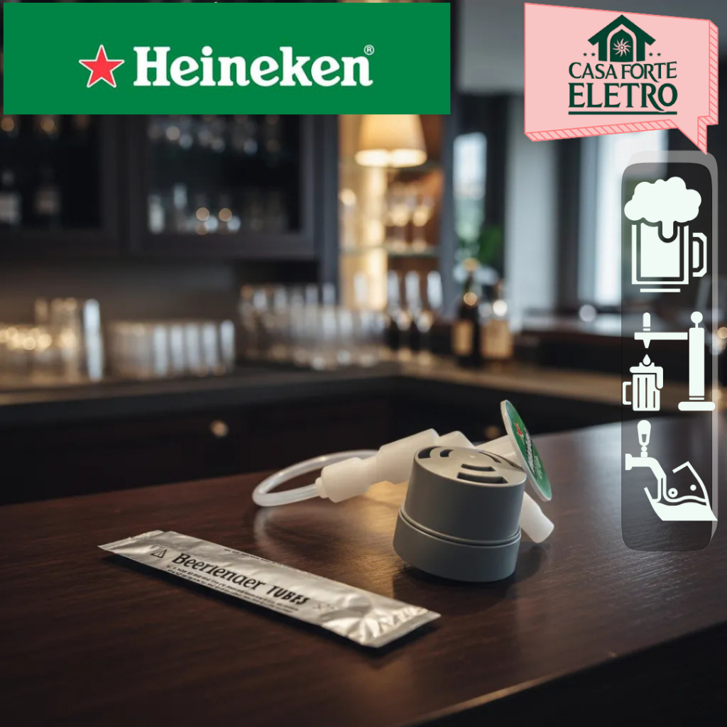 Refil / Tubo Original para Chopeira Heineken Krups Beertender B100 B101 VB215854 e outros modelos
