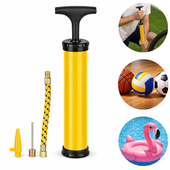 Bomba de Ar Para Inflar Encher Bola de Futebol Vôlei Basquete Bico Para Encher Balões Infláveis Boia em Oferta na Shopee