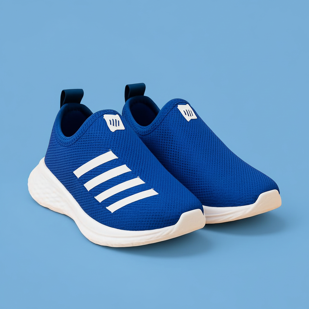 Ténis Menino Azul Calce Fácil Escolar Leve Dia a Dia Flexível em Oferta na Shopee