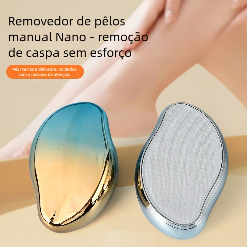 Ferramenta de Beleza Depiladora Cristal - Reutilizável, Indolor e Fácil de Limpar em Oferta na Shopee