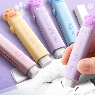 Borracha Push-Pull Infantil - Design Fofo de Garra de Gato, Prática e Divertida para Estudantes em Oferta na Shopee