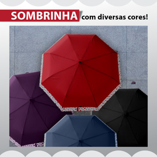 Guarda Chuva 8 Varetas Dobrável Sombrinha Adulta Masculina Feminina Portátil Prática GDC3580X-SKU em Oferta na Shopee