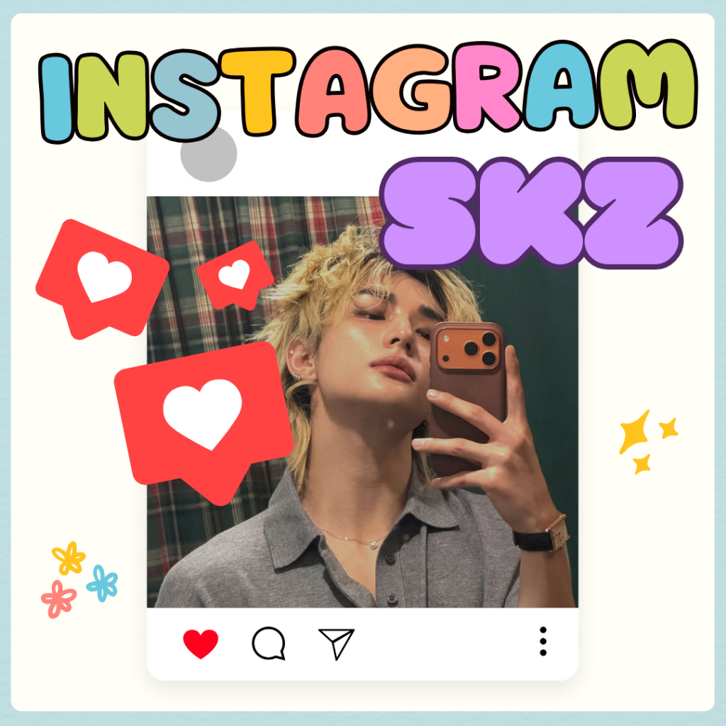 Kit 18 Fotos Colecionáveis do Instagram Bias | Hyunjin, Felix, I.N, Bangchan.. | Integrante à sua Escolha | Fanmade