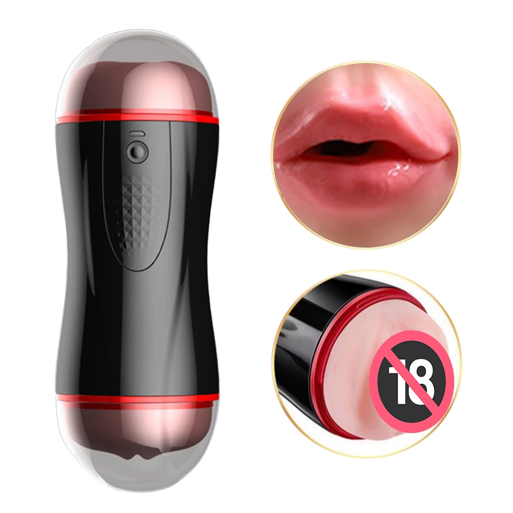 Envio 100% Discreto – Masturbador Masculino com Som Realista – Vagina Simulada + Muro Interno Texturizado