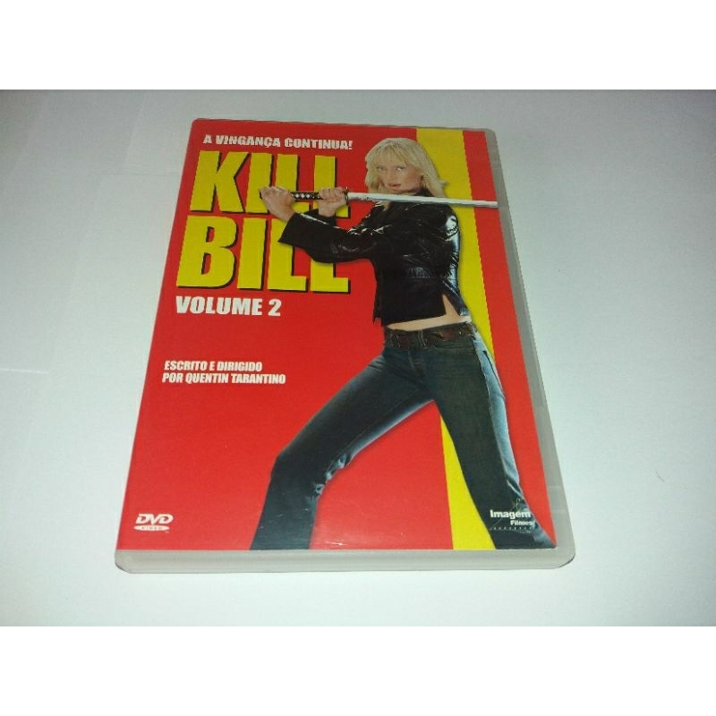 Dvd - Kill Bill : Volume 2 - 2004 - Tarantino - Uma Thurman - Dublado