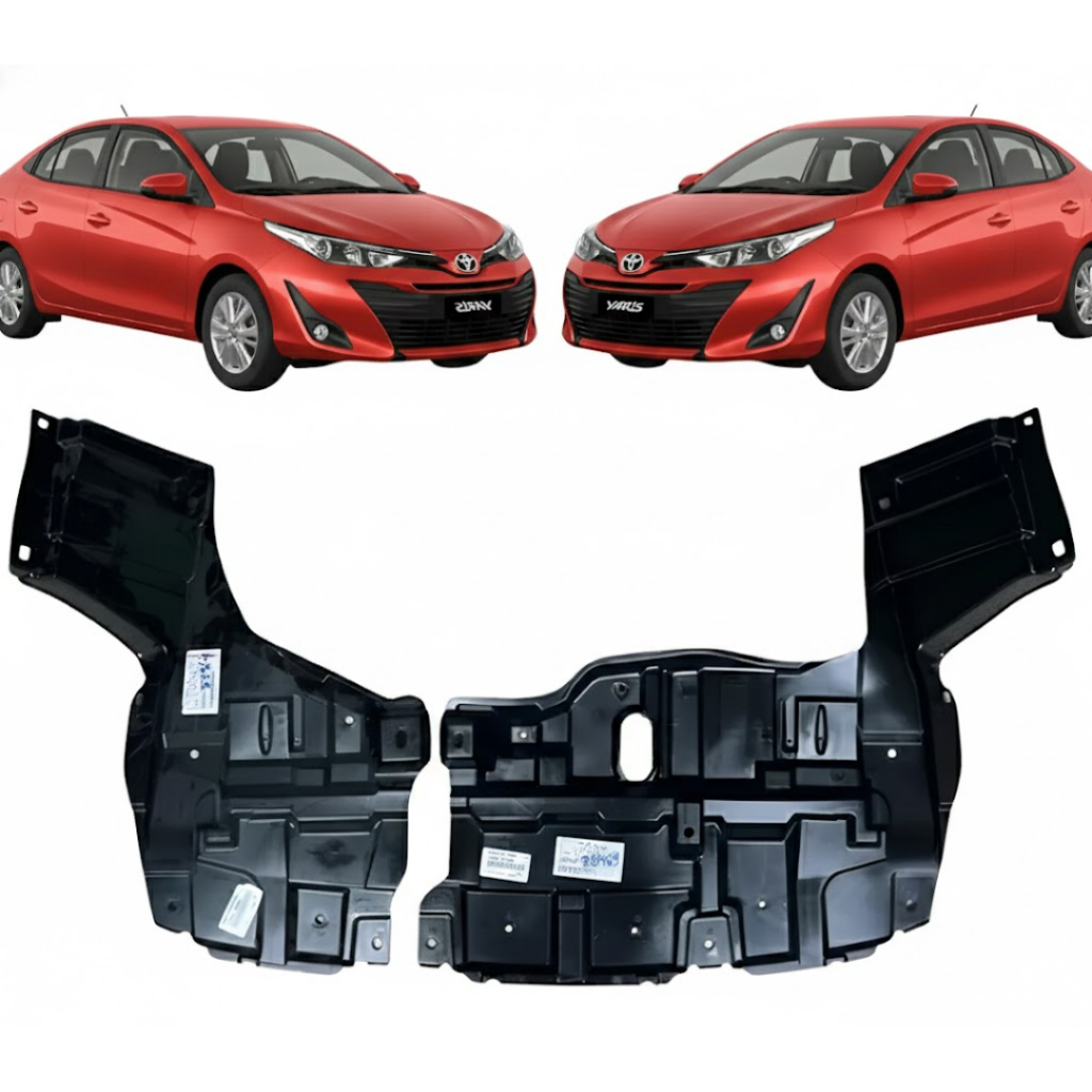Defletor ORIGINAL Inferior Do Parachoque Yaris 2018 2019 2020 2021