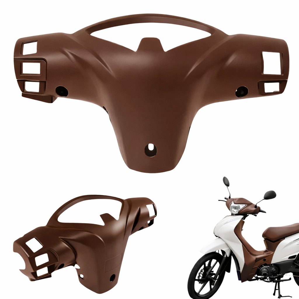 Capa Moldura Painel Shineray Jet 50cc / Jet 125cc Marron