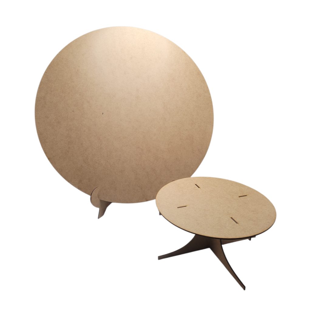 Kit Festa Mesa Com Painel Boleira Porta Doces em MDF Para Decoração de Festas