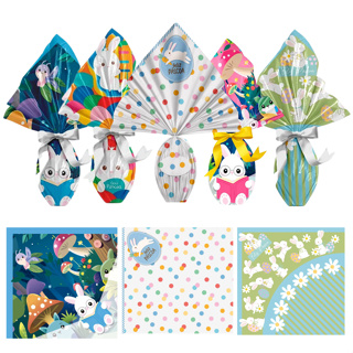 25 Saco para Embalar Ovo De Páscoa Envelope Express 100g a 150g em Oferta na Shopee