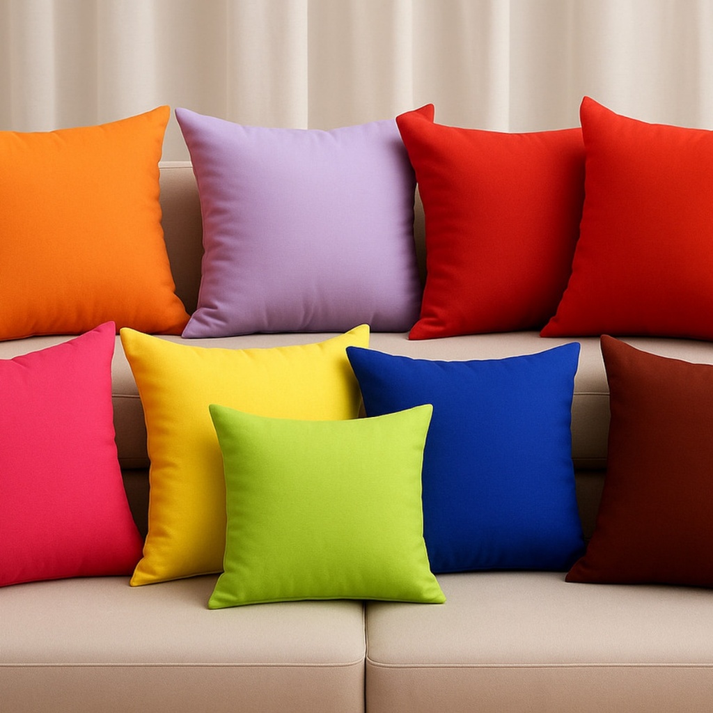 Kit Com Capas 10 8 6 e 4 de Almofadas Decorativas 45x45 cm para Quarto e Sala, Decoração em Oferta na Shopee