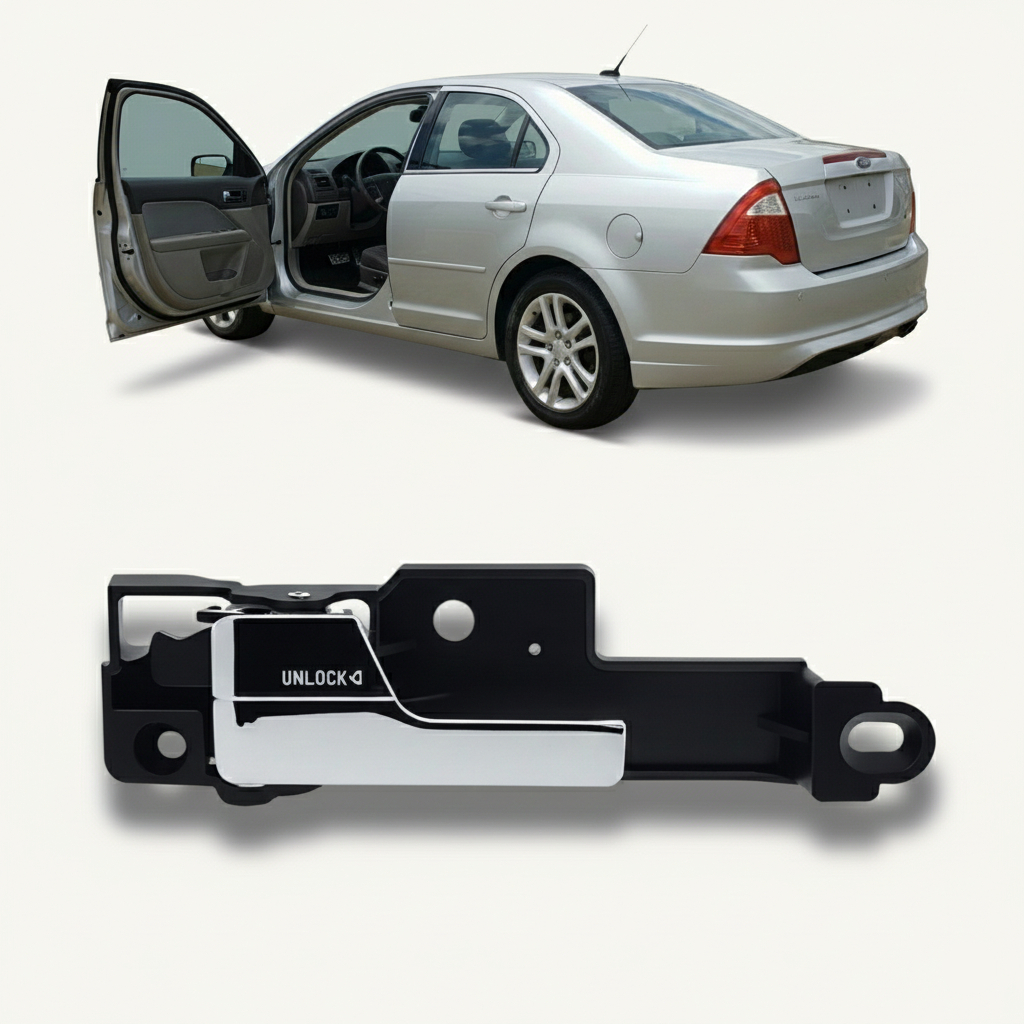 MAÇANETA PUXADOR PORTA INTERNA LADO ESQUERDO FORD FUSION 2006 ATÉ 2012