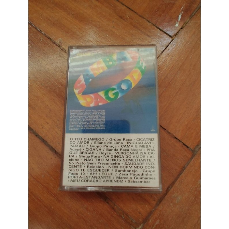 Fita K7 cassete Samba e Pagode - Som Livre