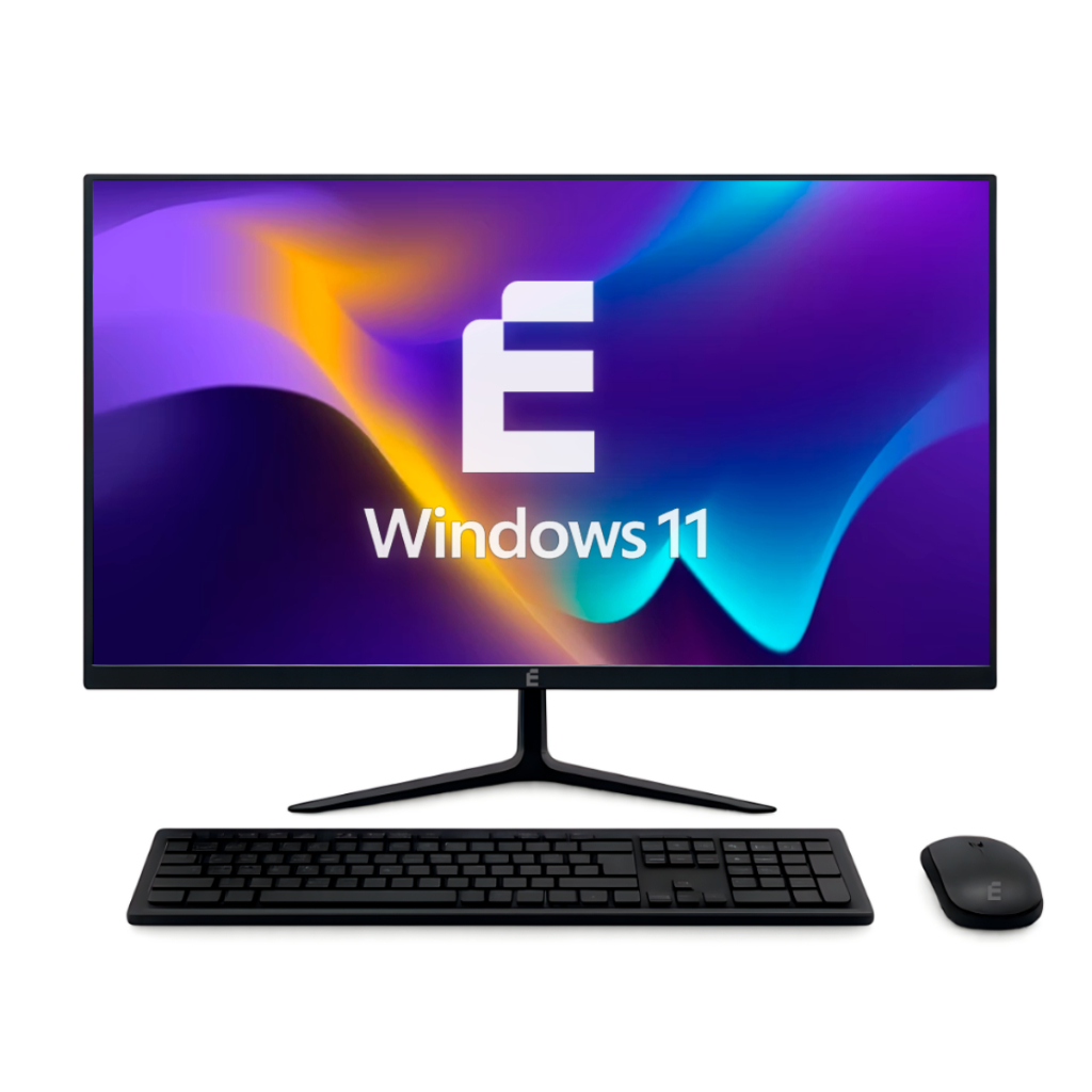 Computador All In One eFacini Intel Core I3 8gb SSD 240gb Monitor 19 Preto