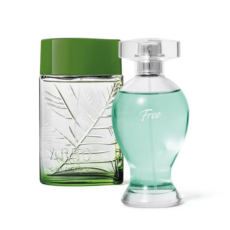 Kit Free e Arbo: Frescor em dose dupla.