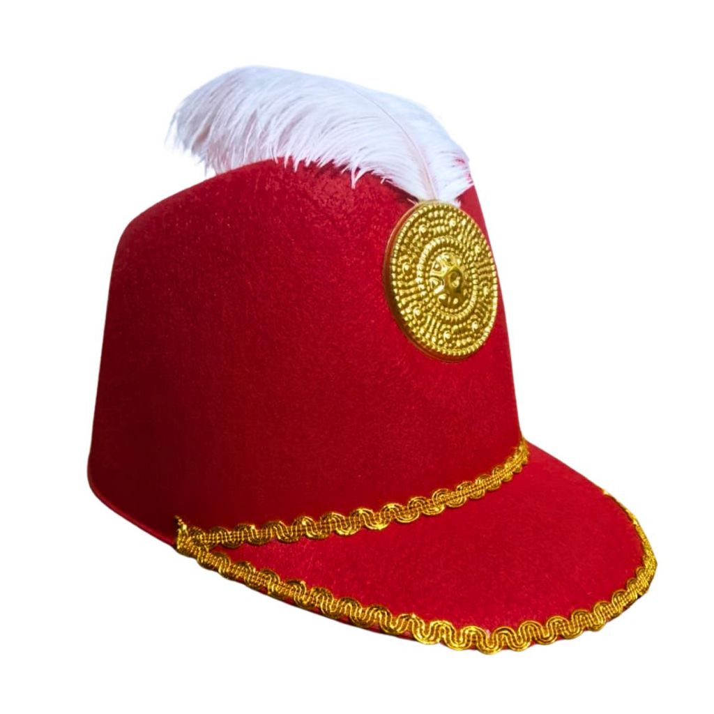 Chapéu Paquita Xuxa 13x17 Vermelho Fantasia Festas