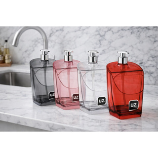 Porta Detergente Esponja Dispenser Organizador de Pia Gold Translúcido 500ml Cozinha Bancada Uz Utilidades em Oferta na Shopee