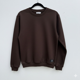 Blusa de Frio Feminino  Casaco Flanelado Blusa moletom de Frio gola o Algodão Liso Bordado sueter feminino em Oferta na Shopee