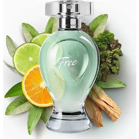 Free Desodorante Colônia 100ml: Fragrância versátil para o dia e para a noite.
