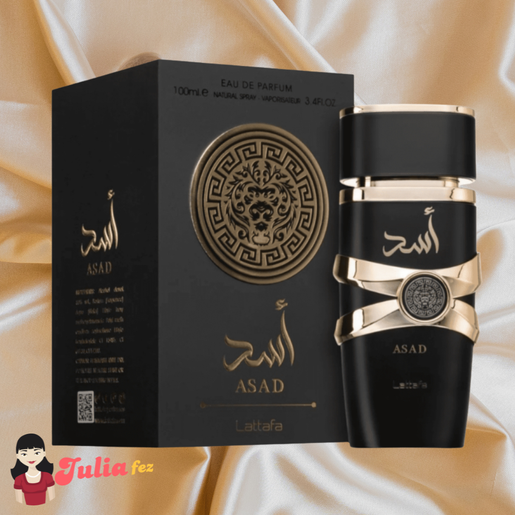 Perfume Masculino Árabe Lattafa Asad Black 100ml  Original Eau de Parfum