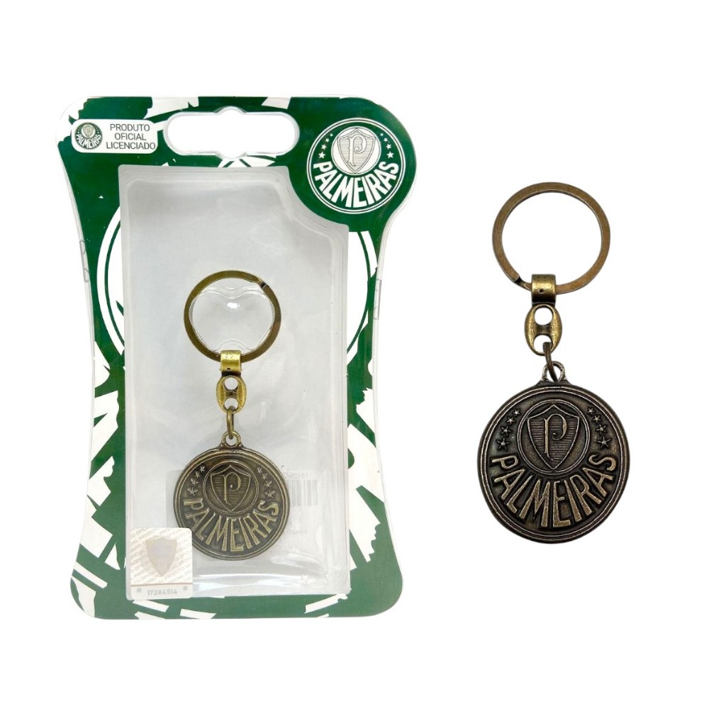 CHAVEIRO DOURADO OFICIAL PALMEIRAS