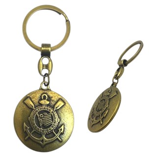 CHAVEIRO DOURADO OFICIAL CORINTHIANS OURO VELHO em Oferta na Shopee