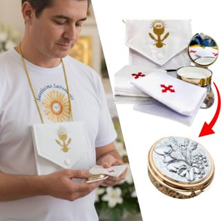 Kit Bolsa Viático+ Teca Gold em Oferta na Shopee