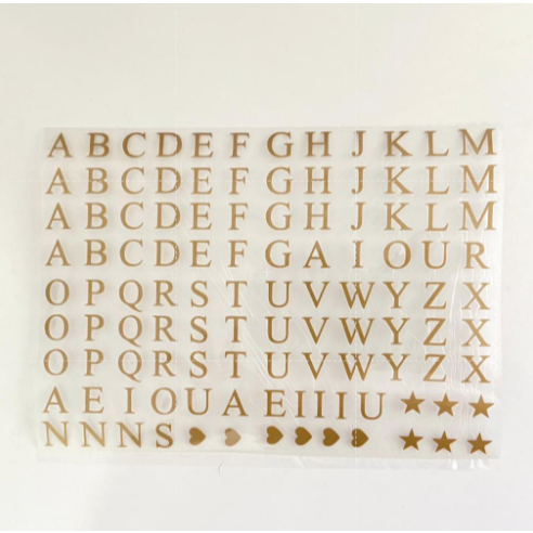 Cartela de alfabeto - letras com altura de 1cm - Adesivos TERMOCOLANTE pronto para aplicar em Oferta na Shopee
