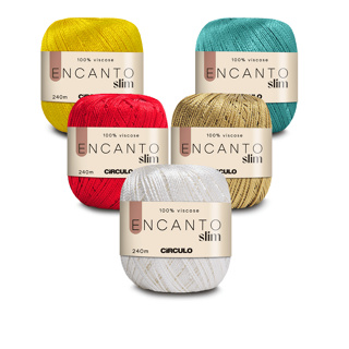 Fio Encanto Slim Viscose Crochê Tricô - ORIGINAL CÍRCULO em Oferta na Shopee