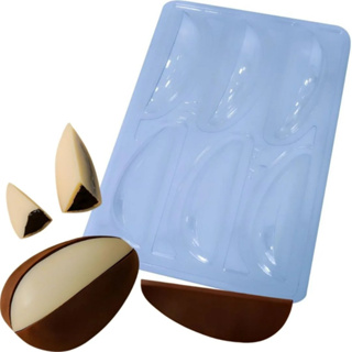 Forma BWB Especial Para Chocolate Ovo Fatias 250g (3716) em Oferta na Shopee