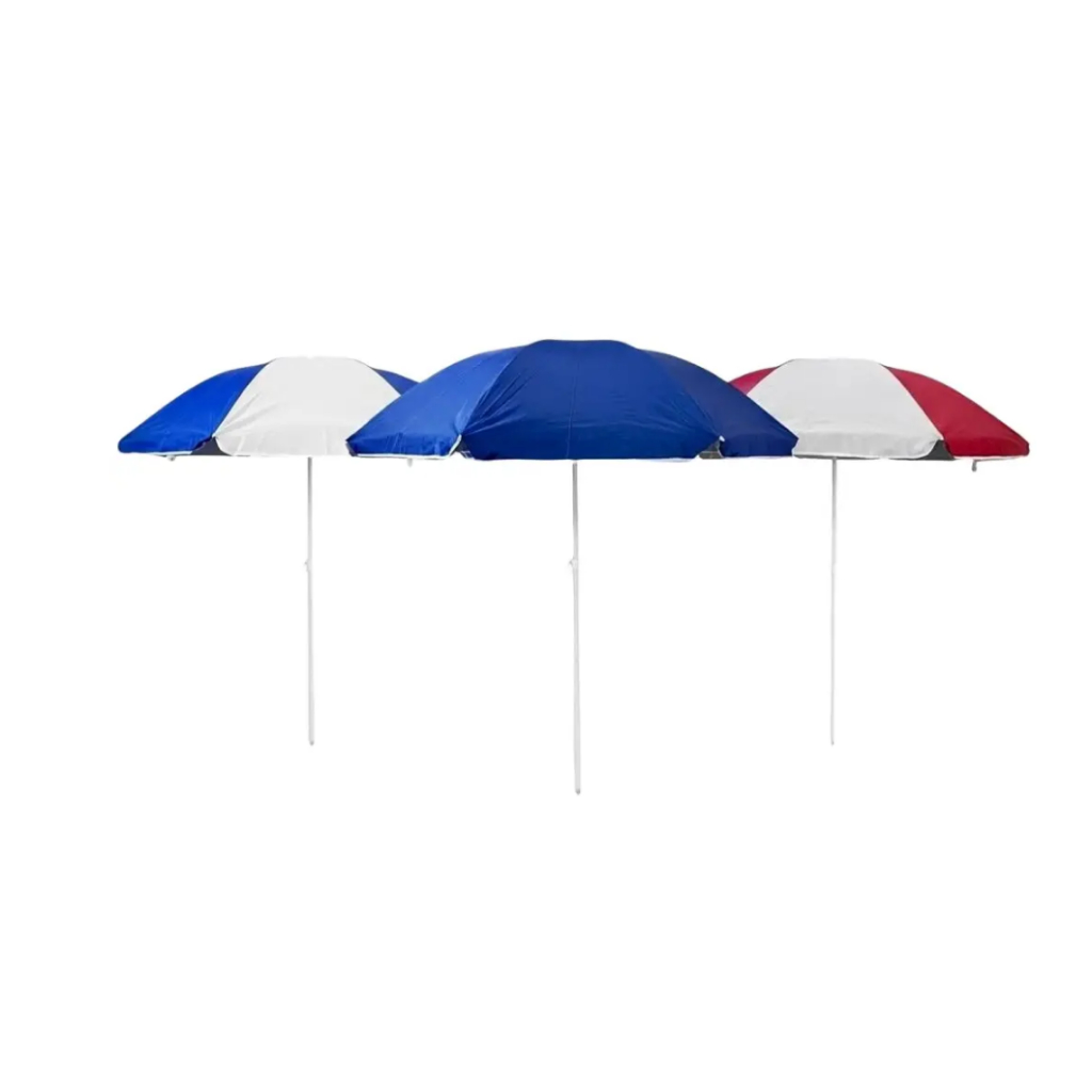 Guarda Sol Grande 1,80 Metros Azul Poliéster FPS50 com Bolsa ZELT em Oferta na Shopee