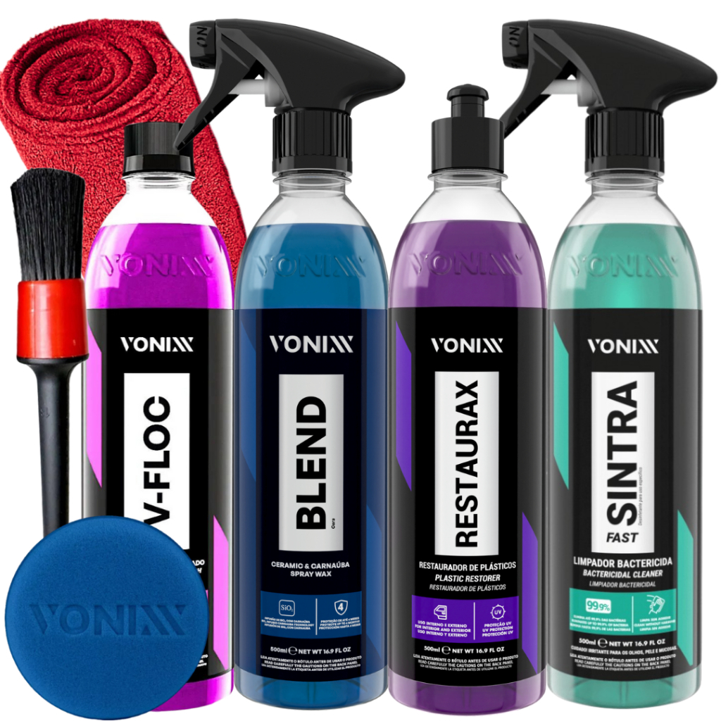 Kit Shampoo V-Floc Cera Blend Sintra Fast Restaurax Vonixx Líder