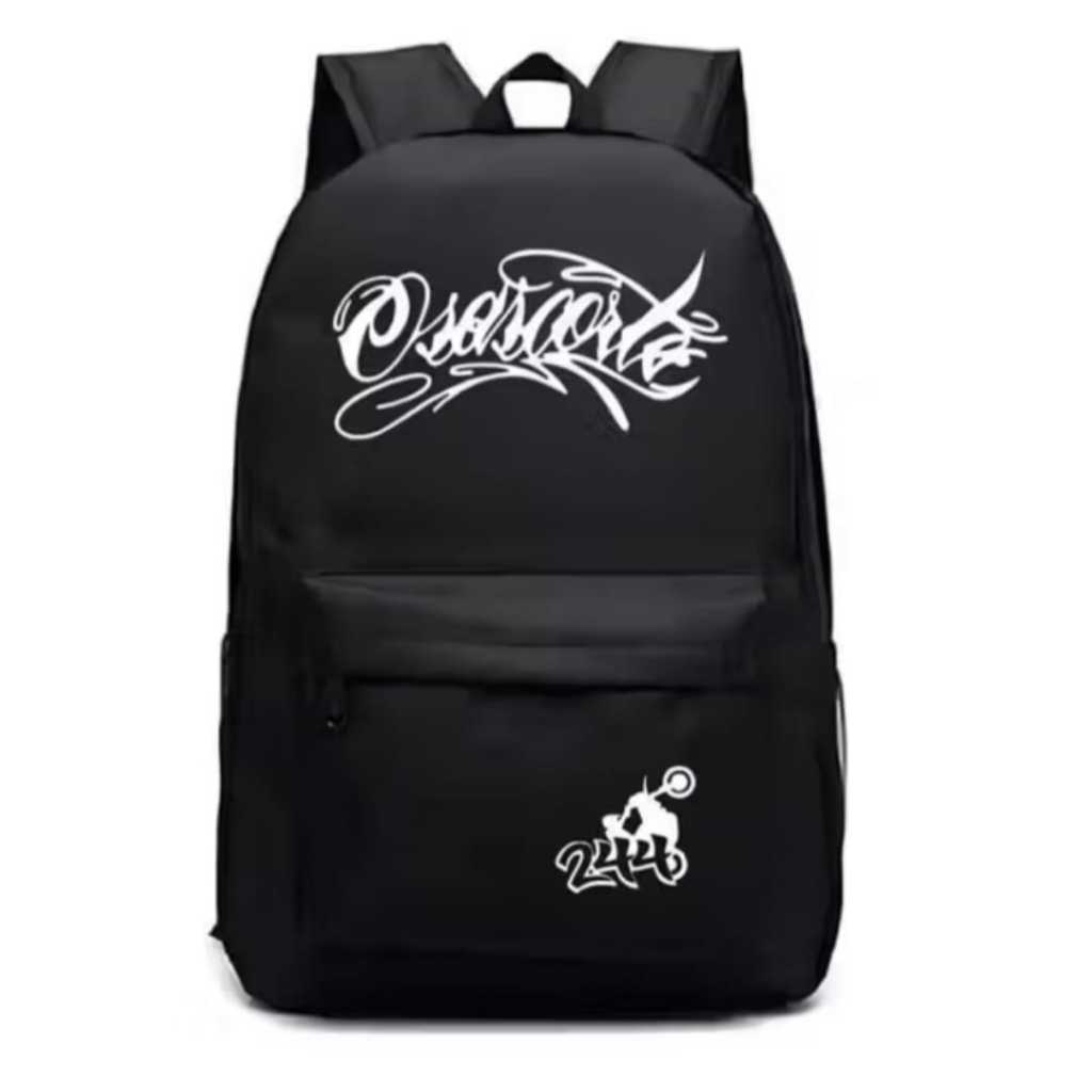 Mochila Escolar universitario Unissex Reforçada em Nylon para o dia a dia envio imediato! em Oferta na Shopee