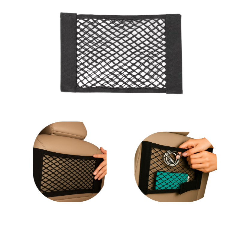 1 / 2 Pcs Bolsa Organizadora Armazenamento Multifuncional Para Carro/Pasta Automática/Suporte Telefone Carpei