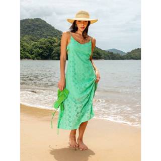 Vestido Midi laise exclusivo decote lateral sexy elegante em Oferta na Shopee