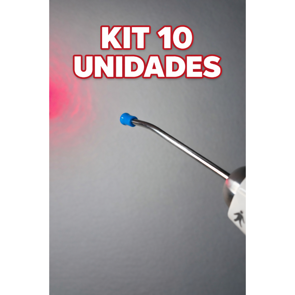 Kit Espaçadores / Ponteiras Do Laser Therapy Dmc Cores
