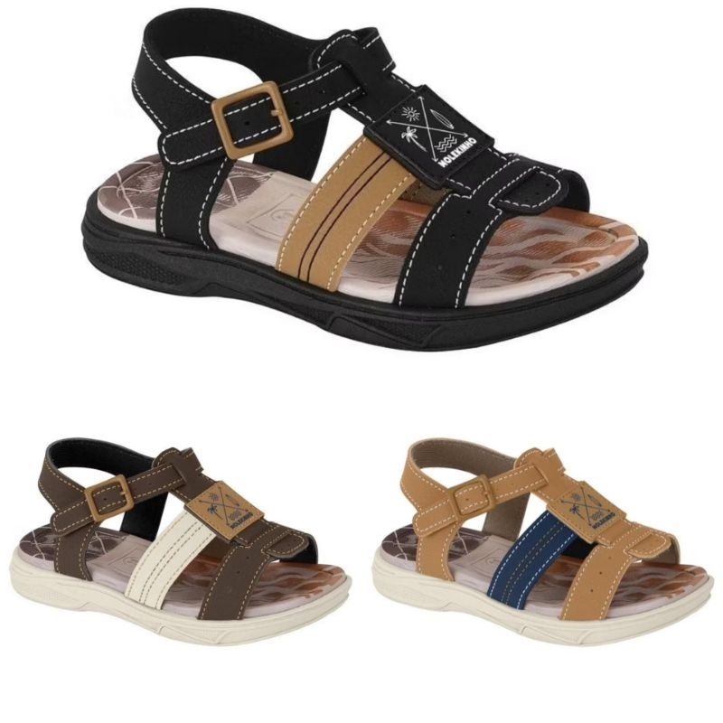 Sandália Papete Infantil Menino Molekinho 2140750