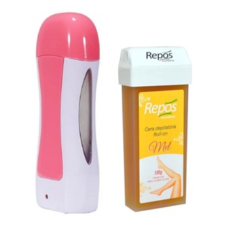 Kit Aquecedor Roll On Depilol + 1 Cera Mel Repós Depilador Elétrico Depilação em Oferta na Shopee