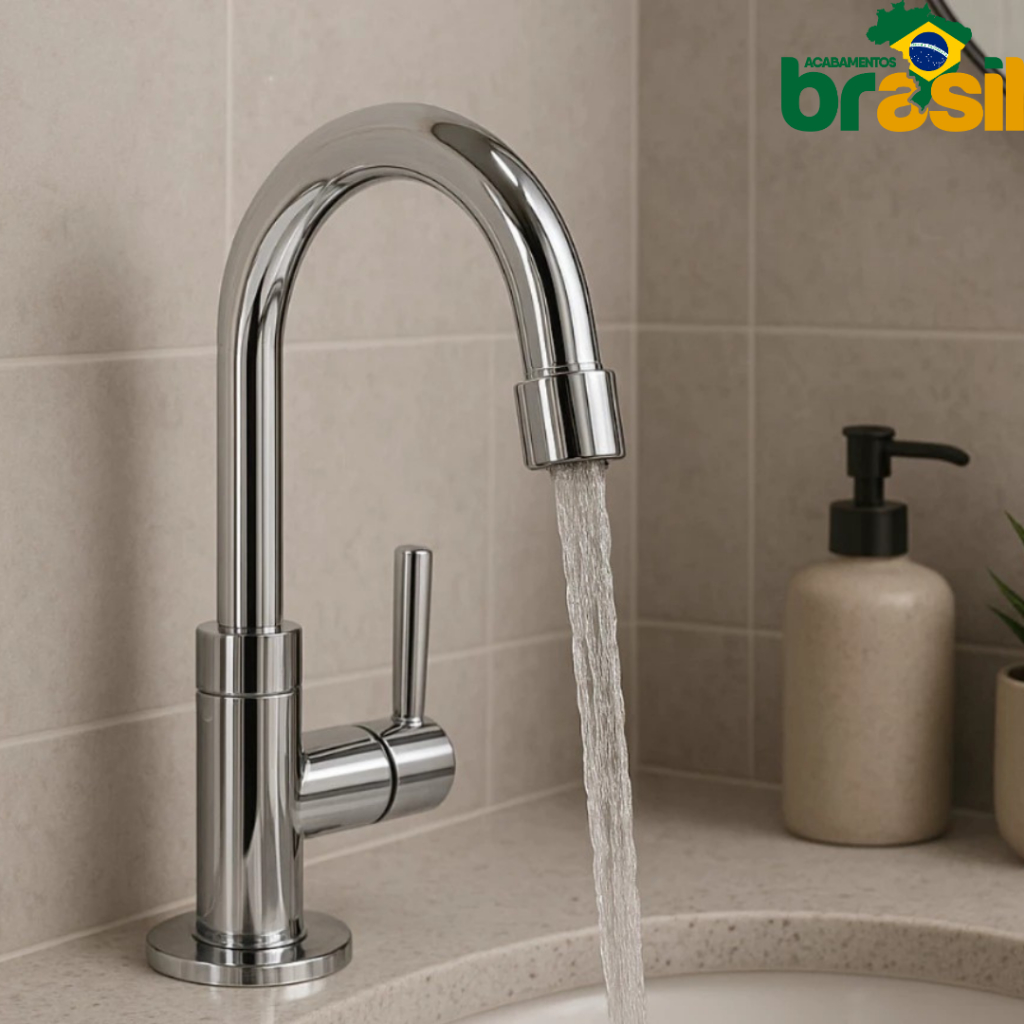 Torneira De Banheiro Torneira Lavatório Torneira Lavabo Torneira De pia Banheiro Torneira De Cuba 1/4 De Volta Cromada em Oferta na Shopee